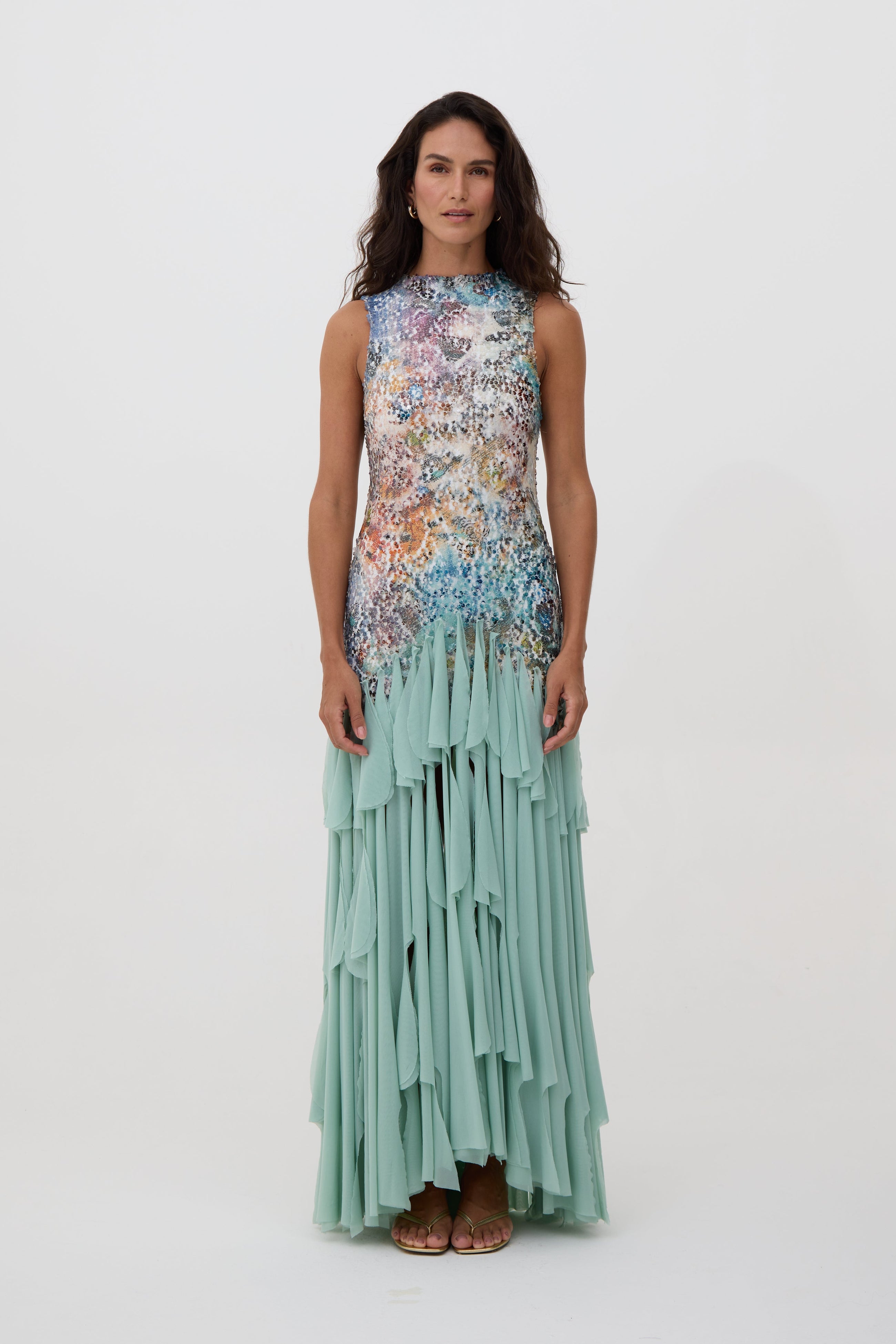 Vestido Marina Menta