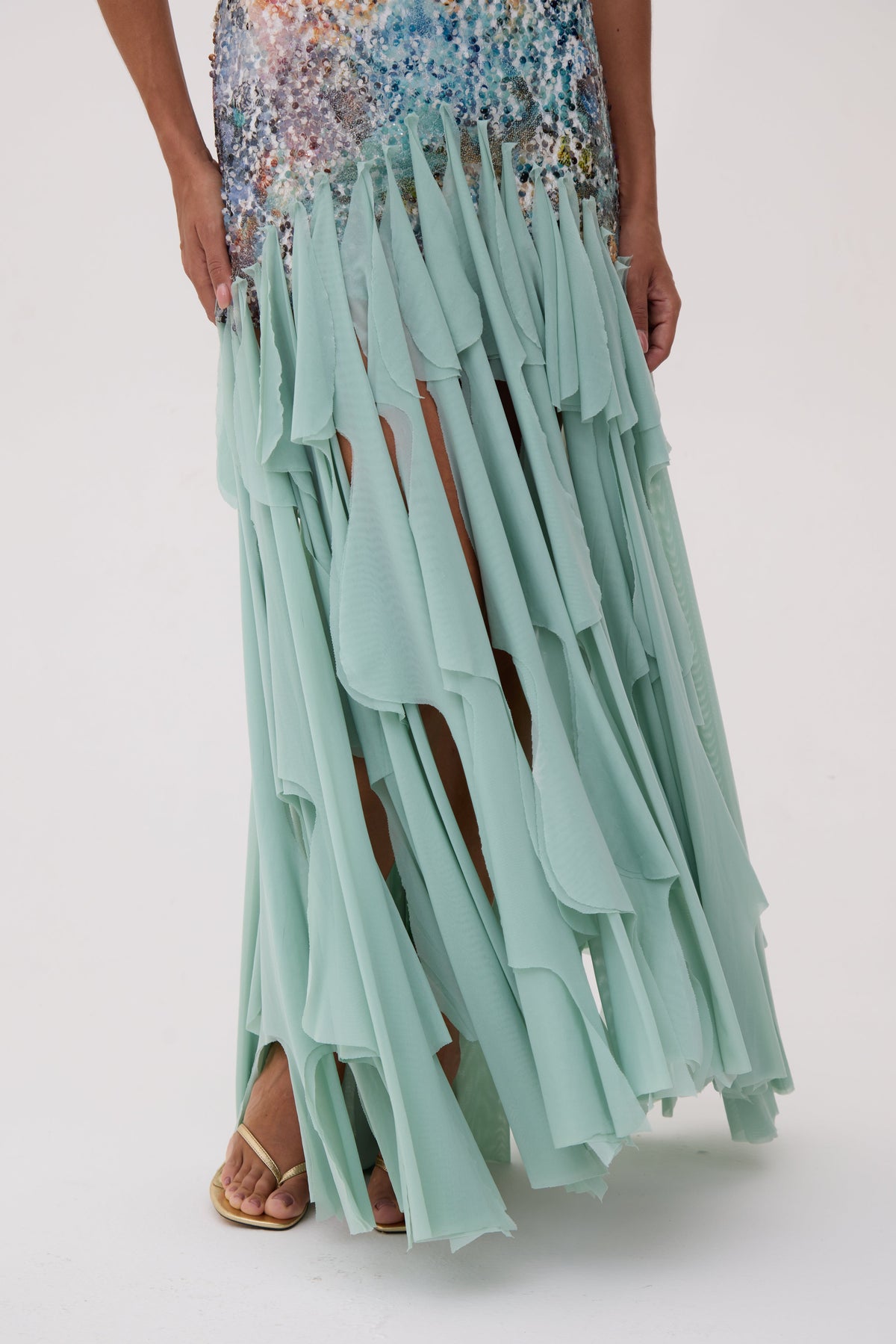Vestido Marina Menta