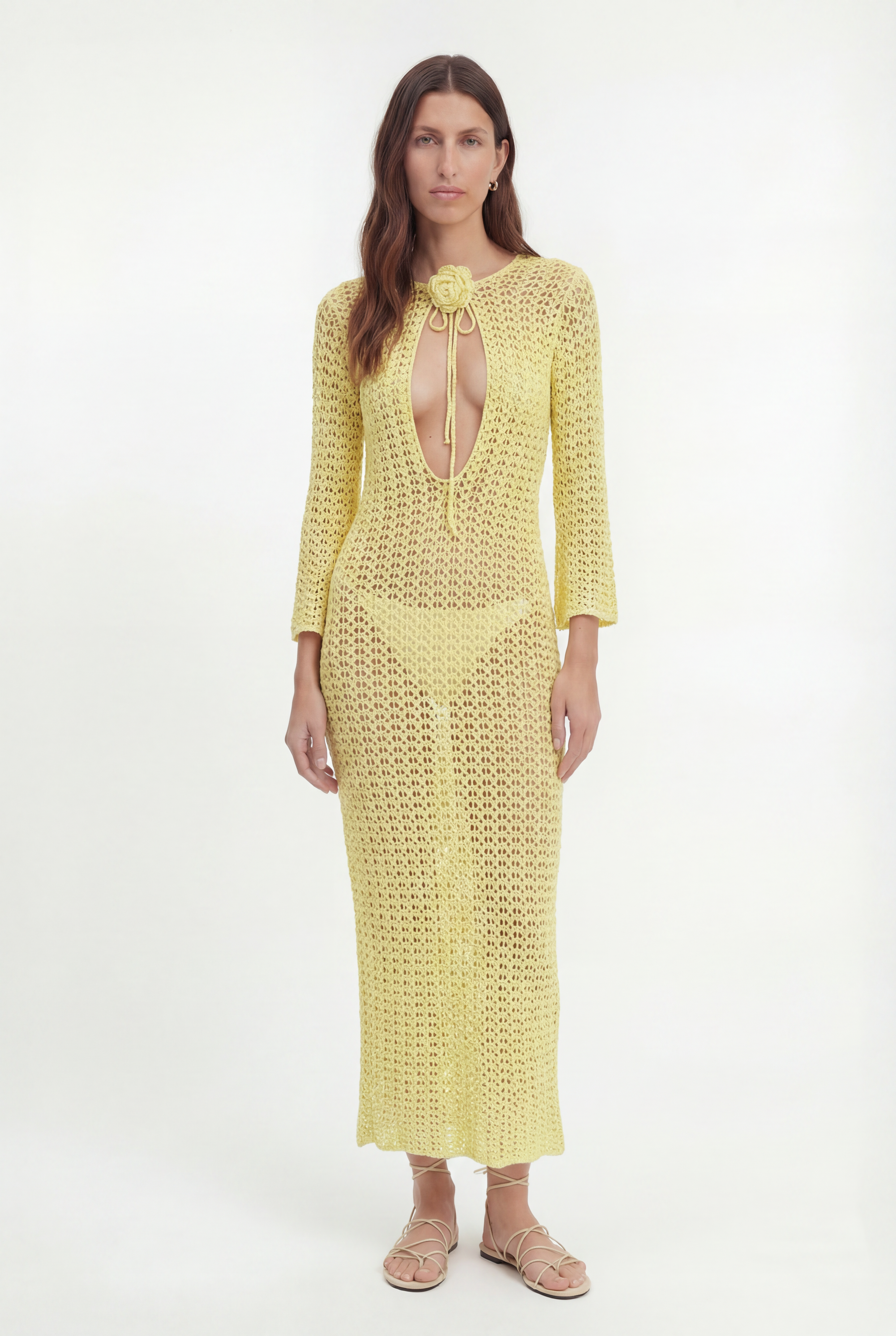 Yellow Sage Heart Dress
