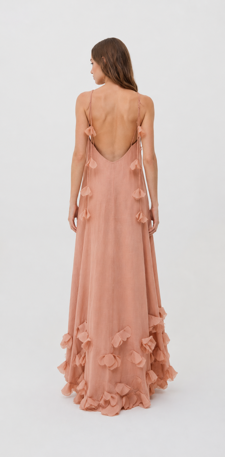 Vestido Aurora Longo Terra