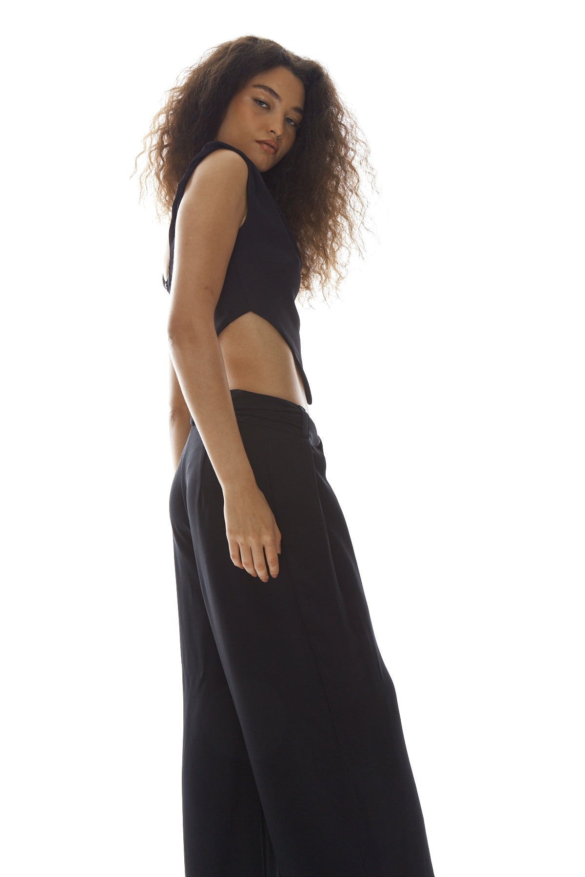 Paradiso Tailored Trousers in Black