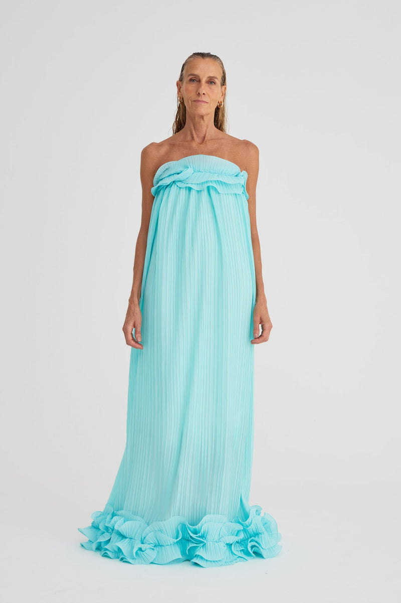 Vestido Celeste