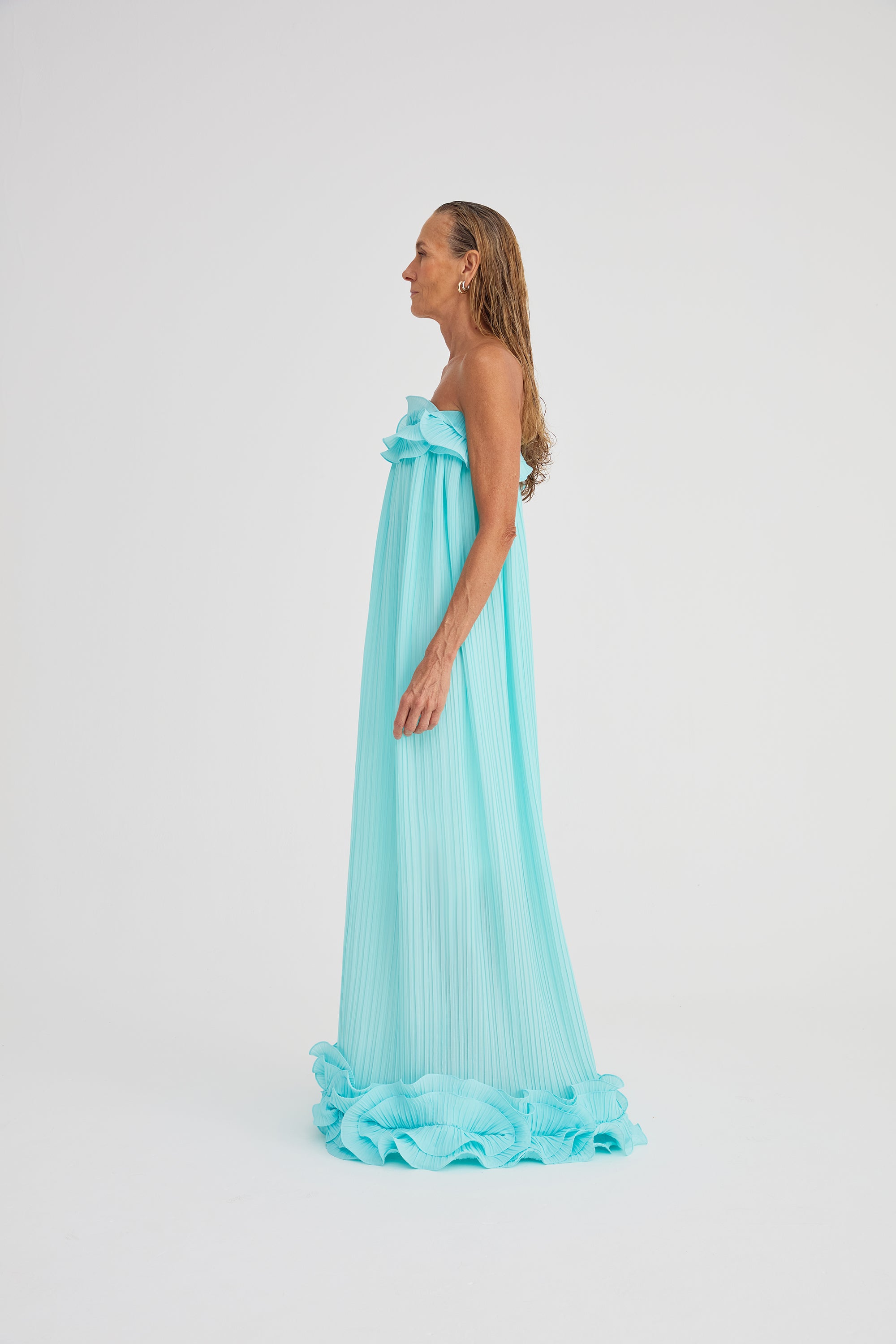 Vestido Celeste