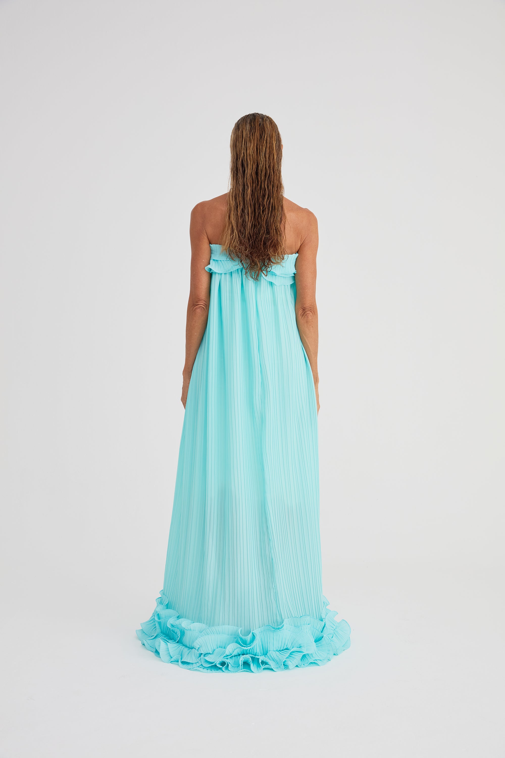 Vestido Celeste