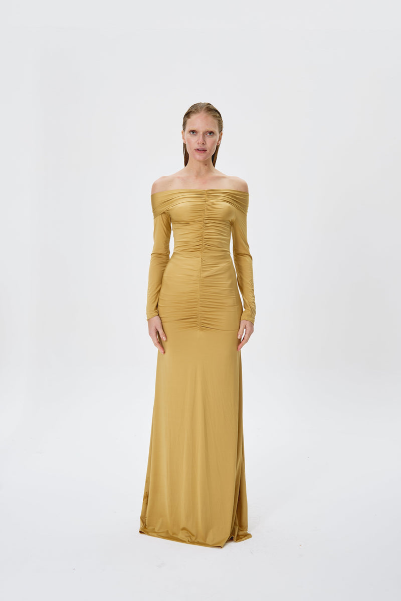 Vestido Tesouro Dourado