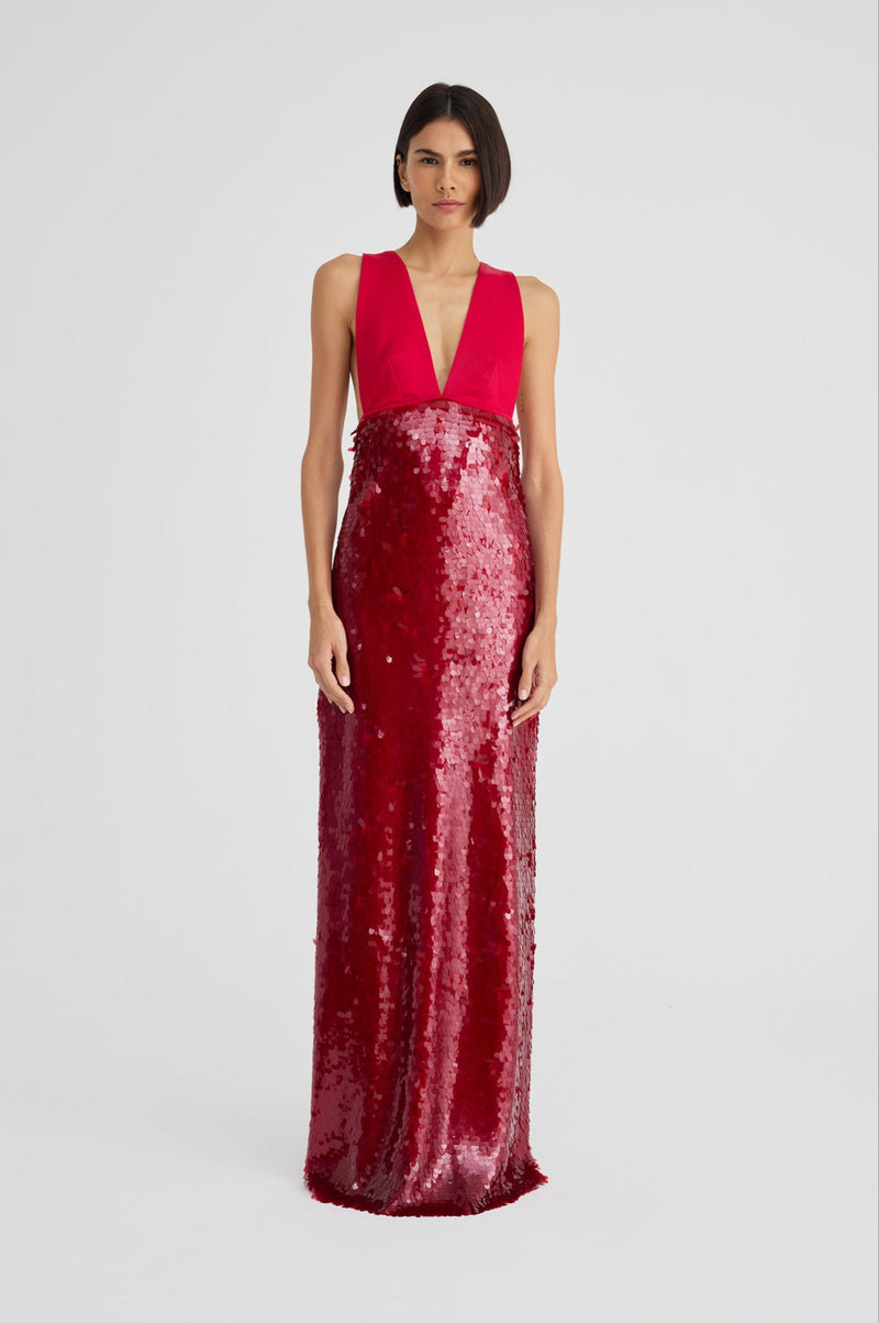 Vestido Rubro