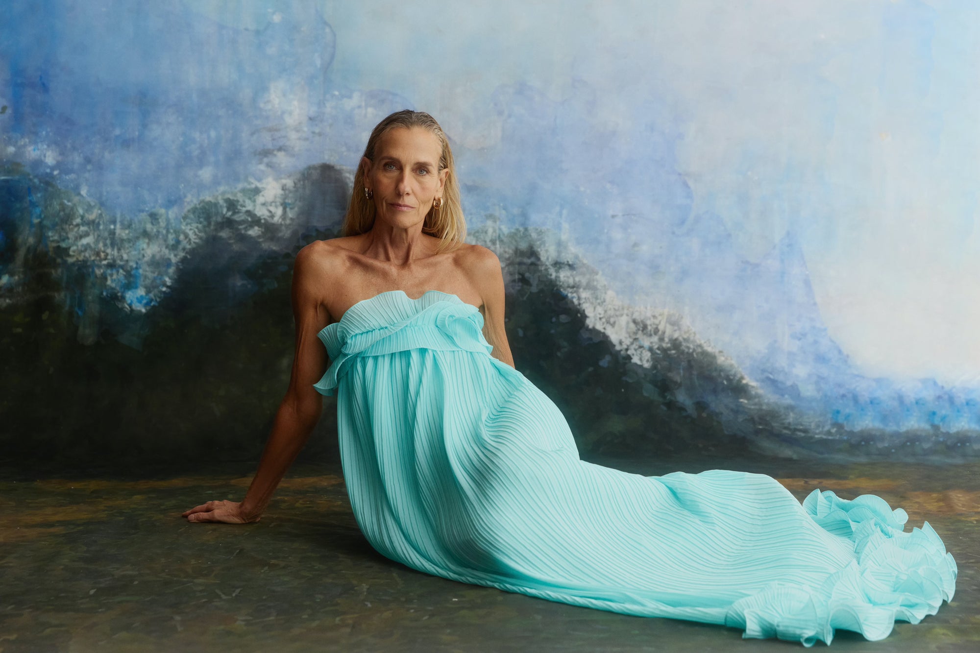 Vestido Celeste
