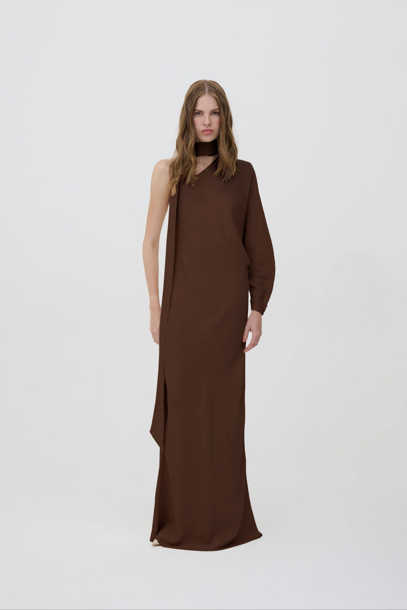 Vestido Olivia Marrom