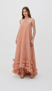 Vestido Aurora Longo Terra