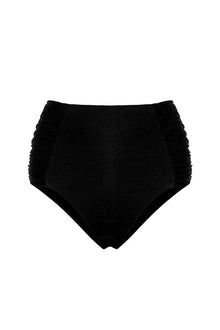 Hot Pants Bardot Preto