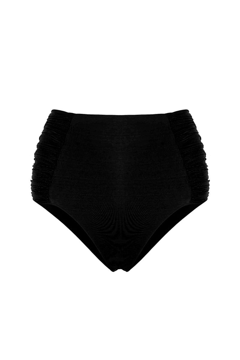 Hot Pants Bardot Preto