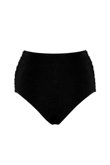 Hot Pants Bardot Preto