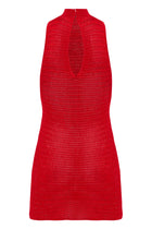 Vestido Duda em Crochê Vermelho
