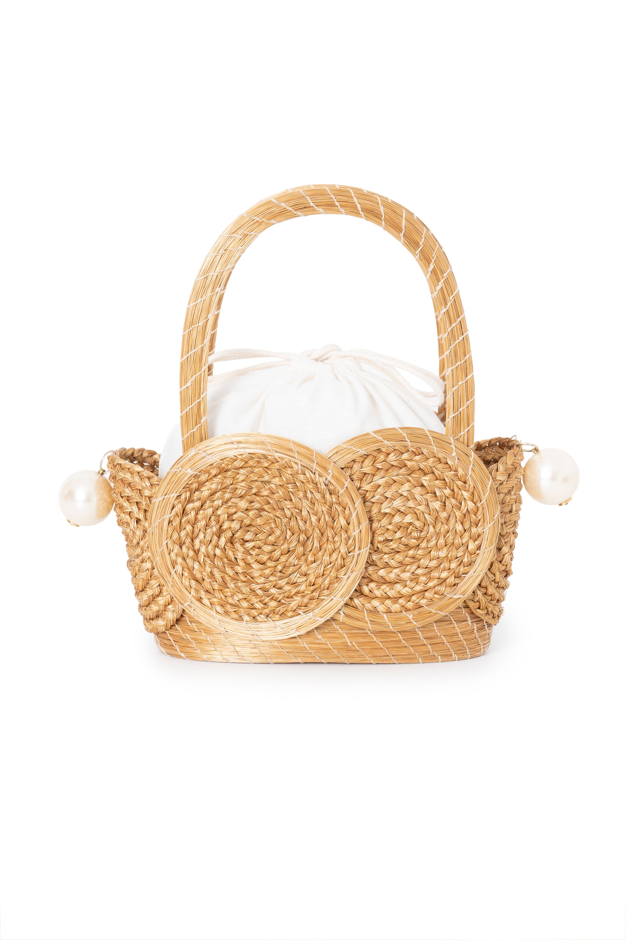 Bolsa Capim-Dourado Mini Pérola