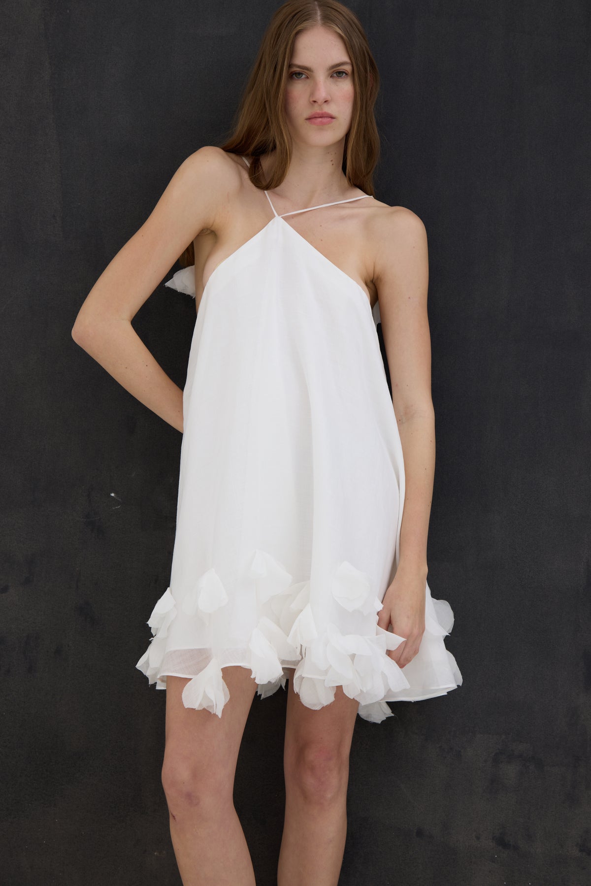 Vestido Aurora Curto Branco