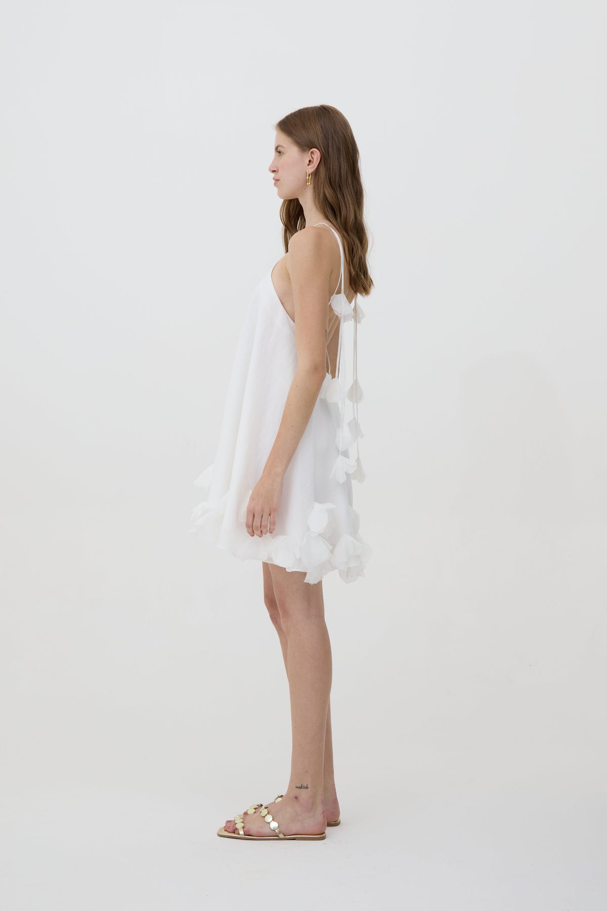 Vestido Aurora Curto Branco