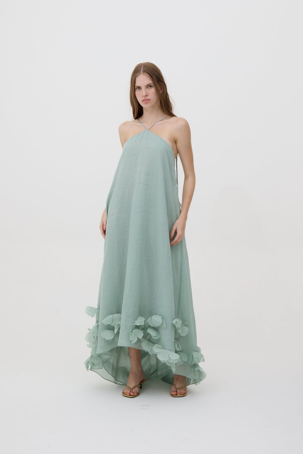 Vestido Aurora Longo Menta
