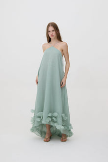 Vestido Aurora Longo Menta