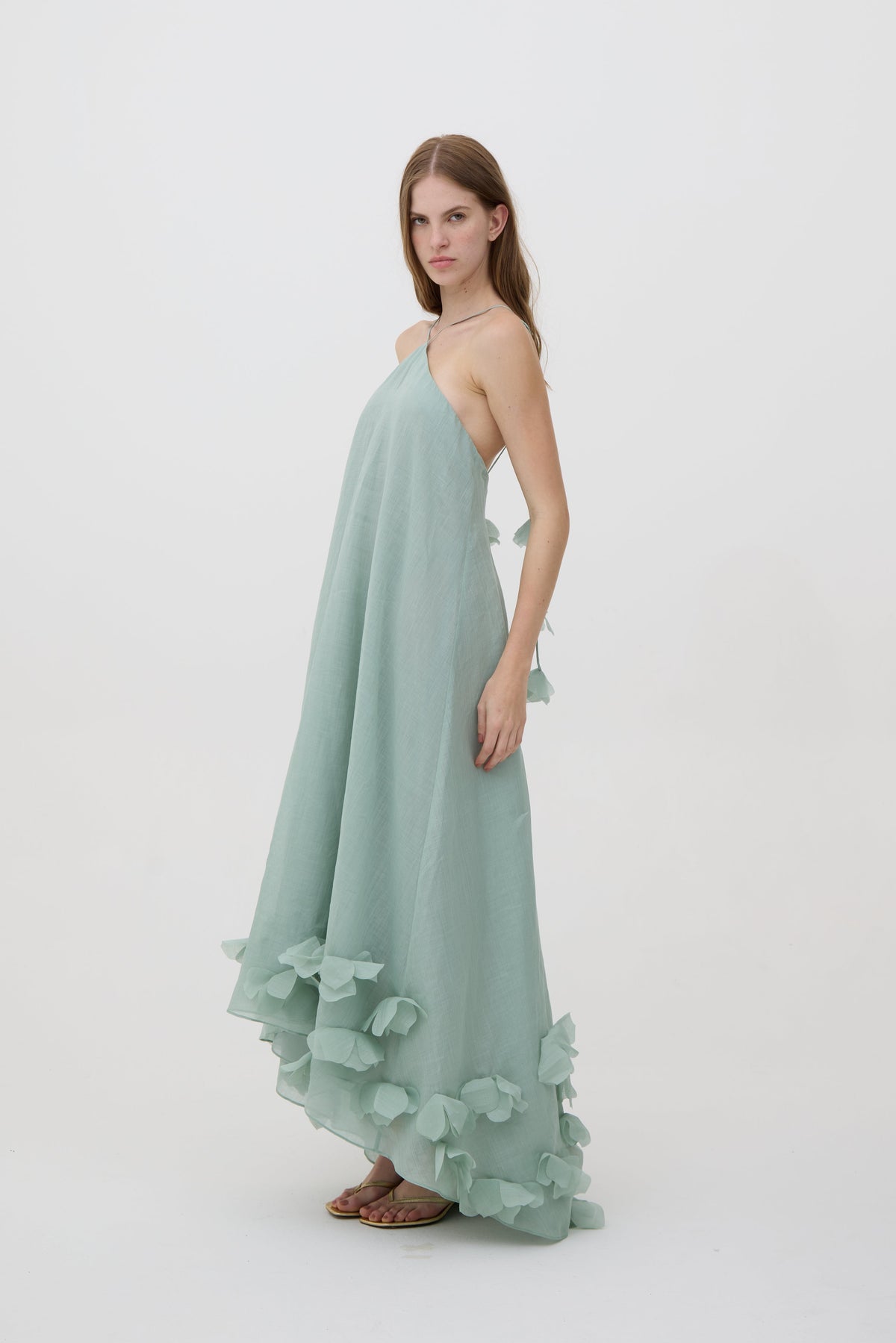 Vestido Aurora Longo Menta