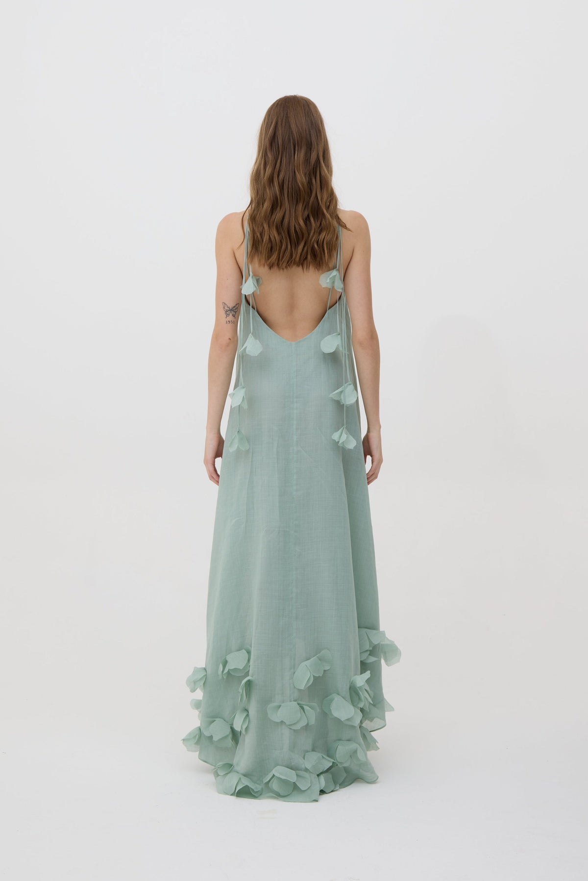 Vestido Aurora Longo Menta