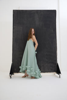 Vestido Aurora Longo Menta