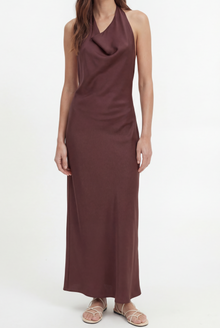 Vestido Longo Nath Marrom