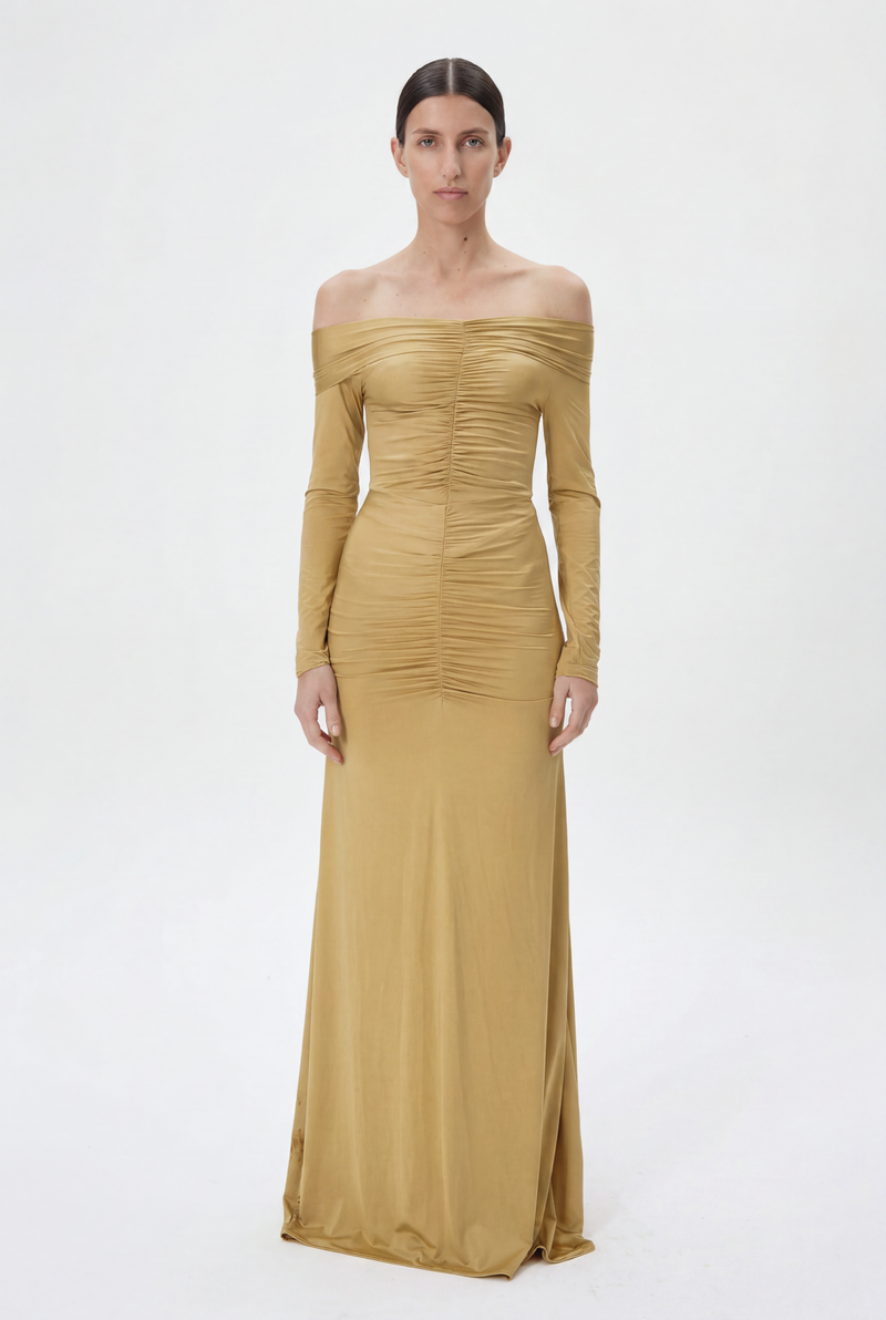 Vestido Tesouro Dourado