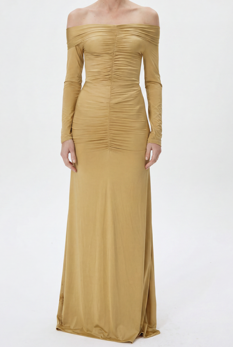 Vestido Tesouro Dourado