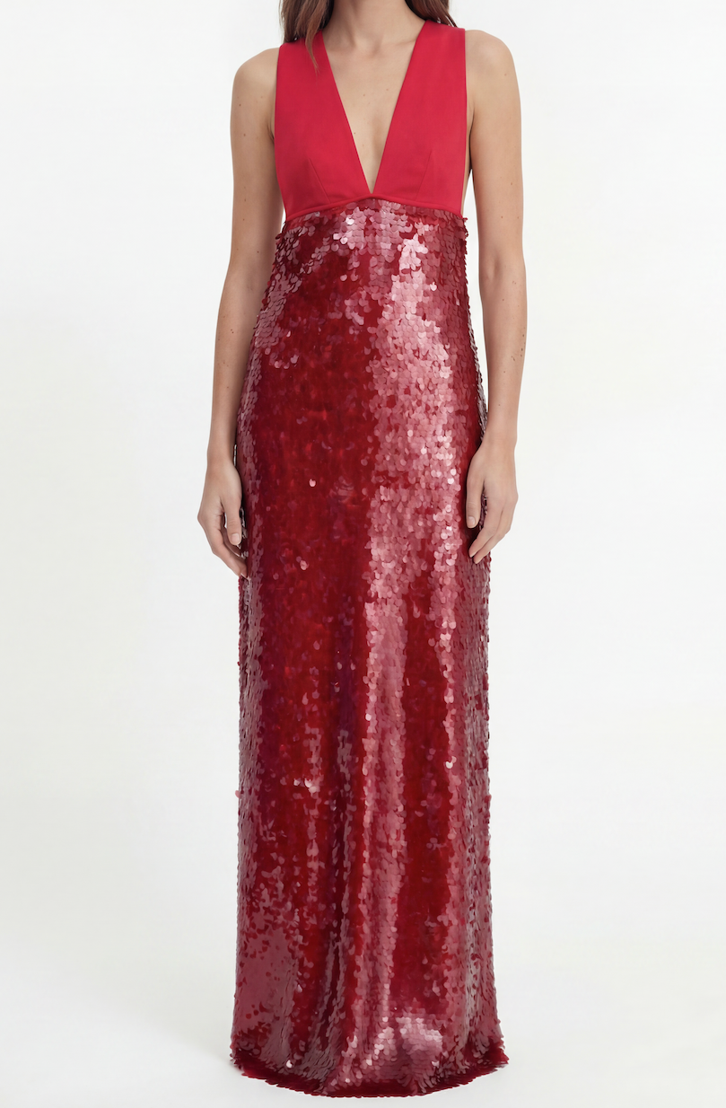 Vestido Rubro