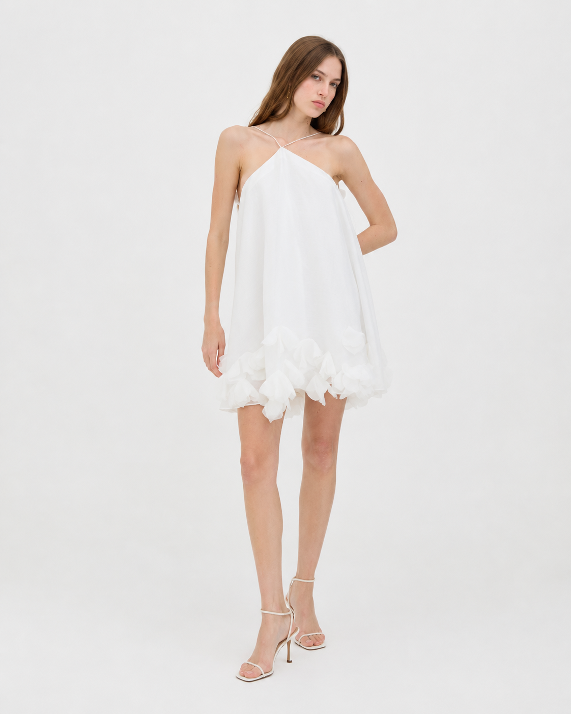 Vestido Aurora Curto Branco