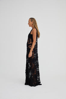 Vestido em Renda Filé Preto