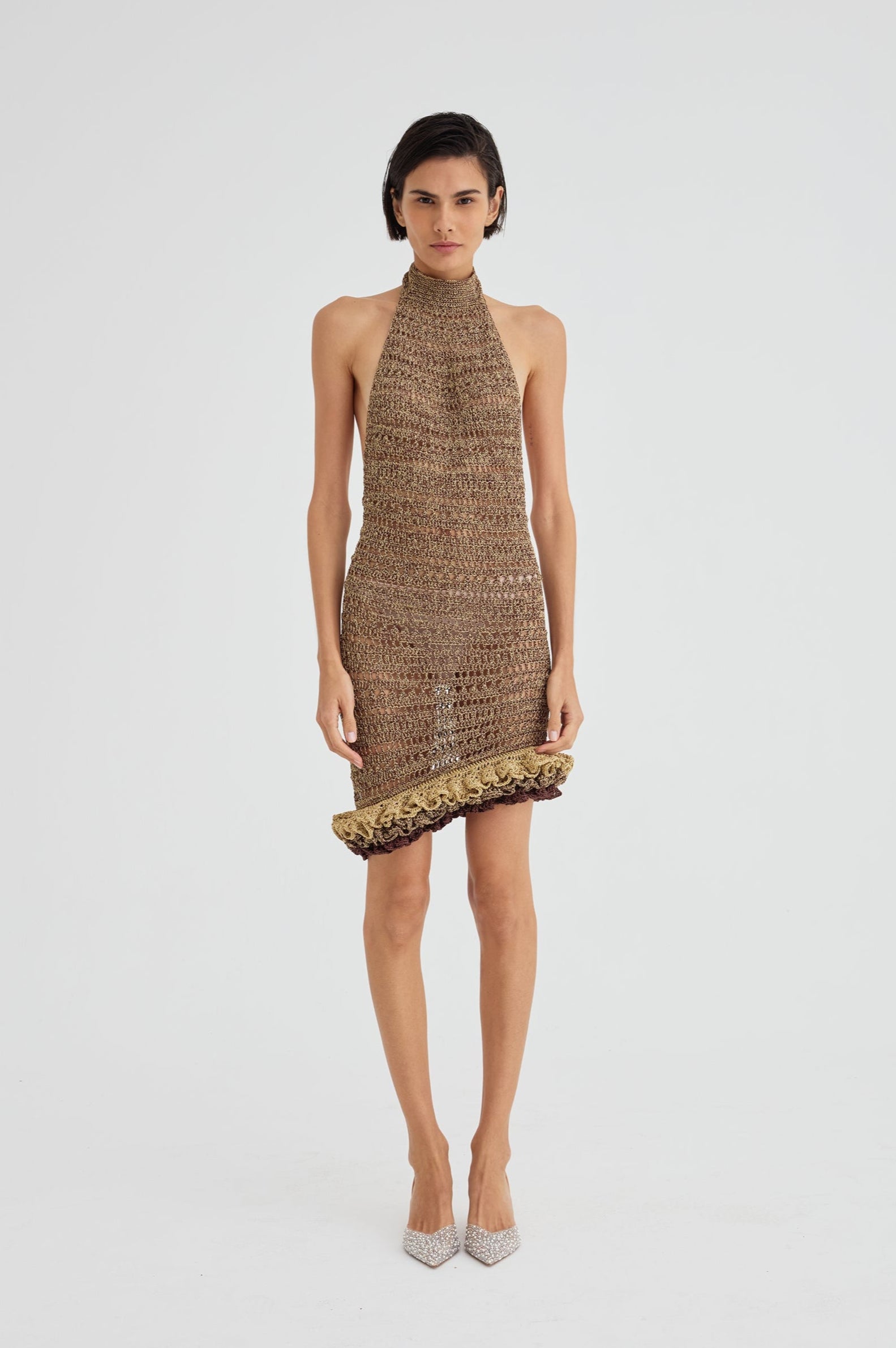 Vestido Âmbar em Crochê