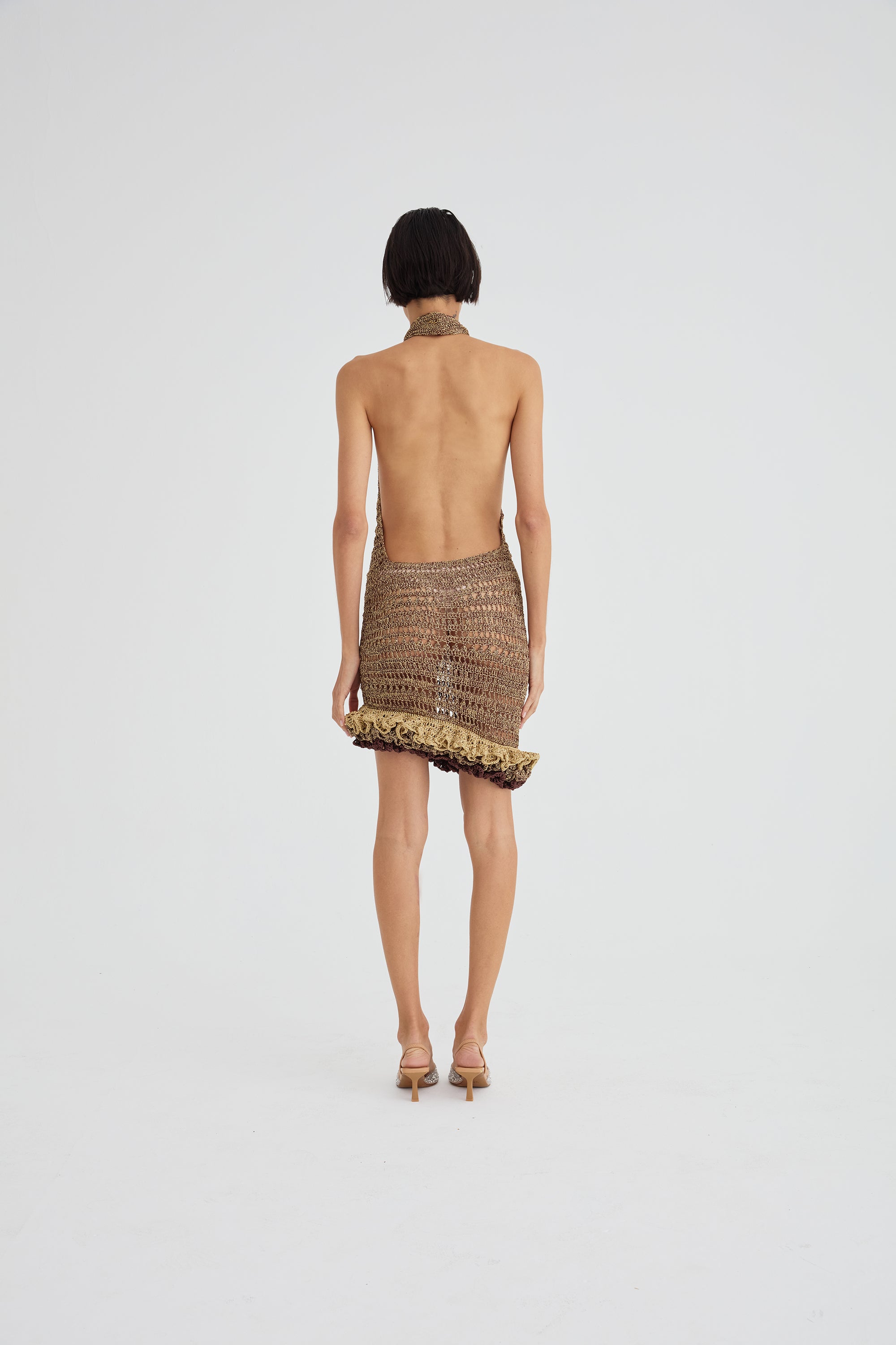 Vestido Âmbar em Crochê