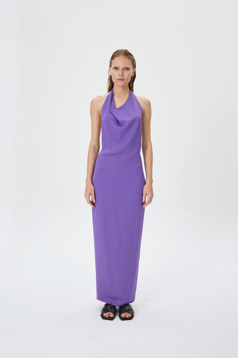 Vestido Longo Nath Roxo