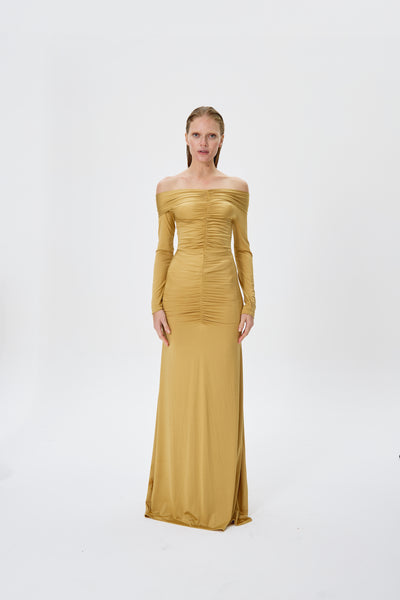 Vestido Tesouro Dourado