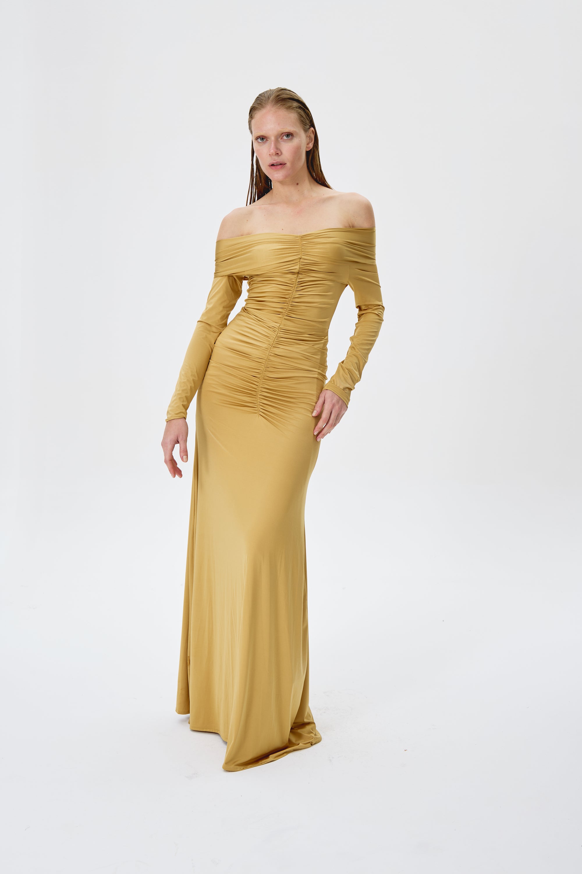 Vestido Tesouro Dourado