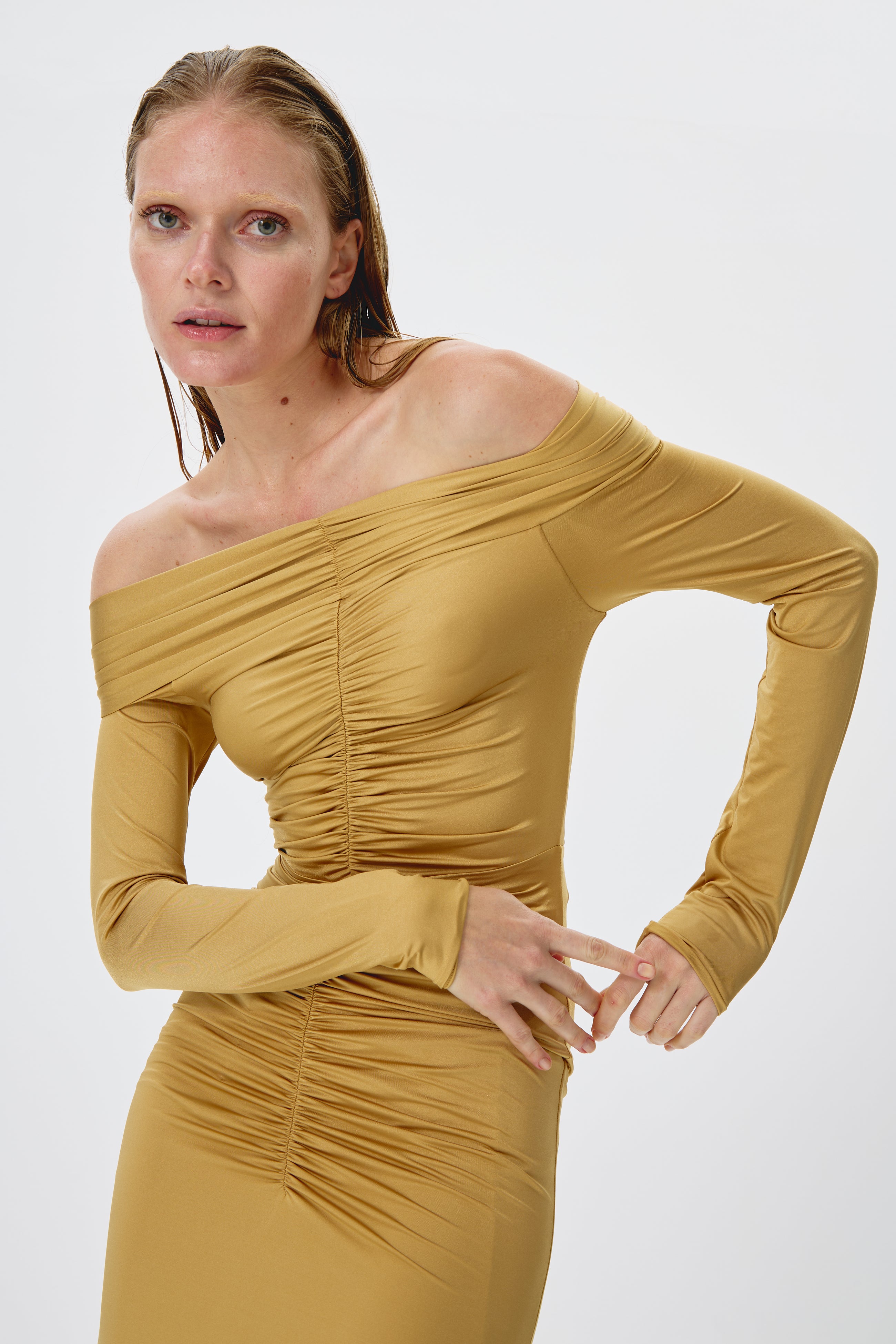 Vestido Tesouro Dourado