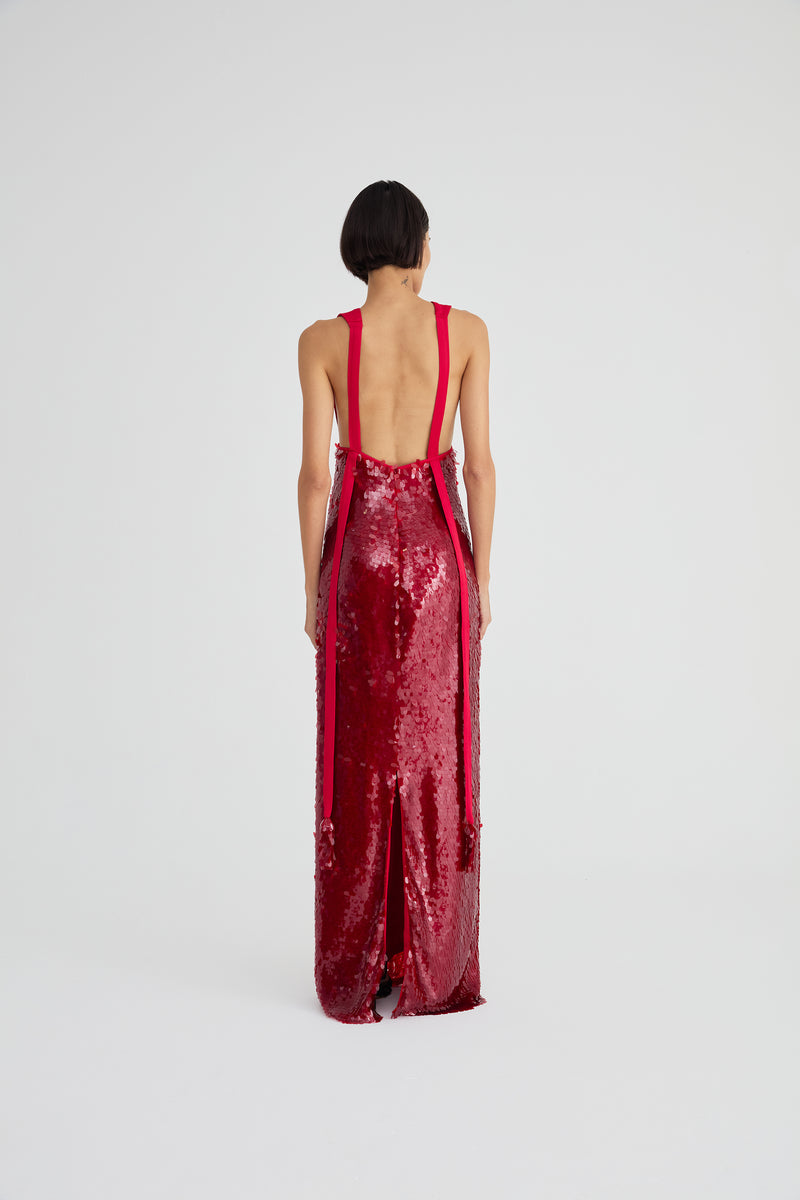 Vestido Rubro